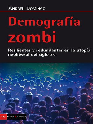 cover image of Demografía zombi